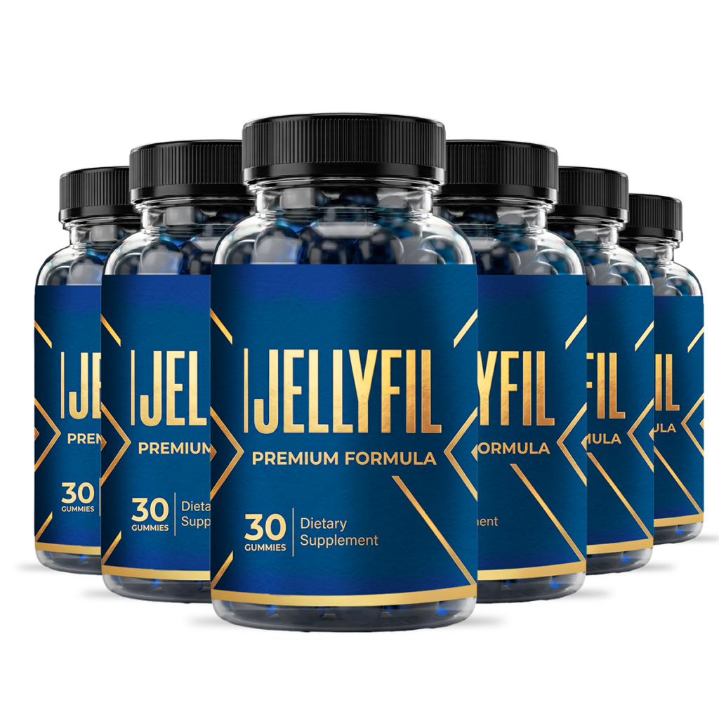 JellyFil 6 bottle bundle - male vitality gummy supplement