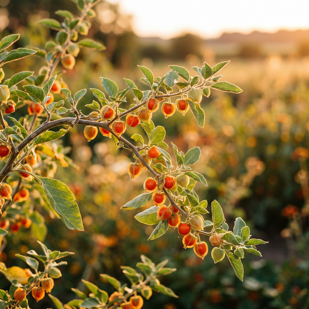 Ashwagandha berries - JellyFil stress support ingredient