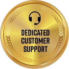 JellyFil satisfaction guarantee badge